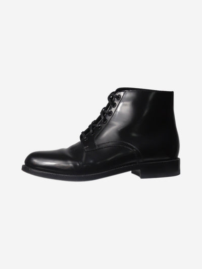 Black leather boots - size EU 38 Boots Celine 
