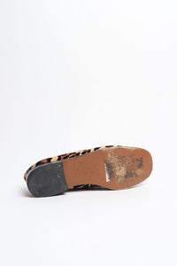 Marni Neutral leopard print calf-hair shoes - size EU 40