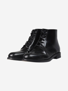 Celine Black leather boots - size EU 38