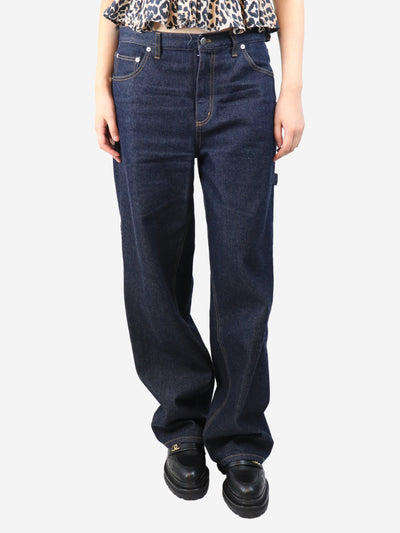 Indigo wide-leg utility jeans - size UK 10 Trousers Tibi 