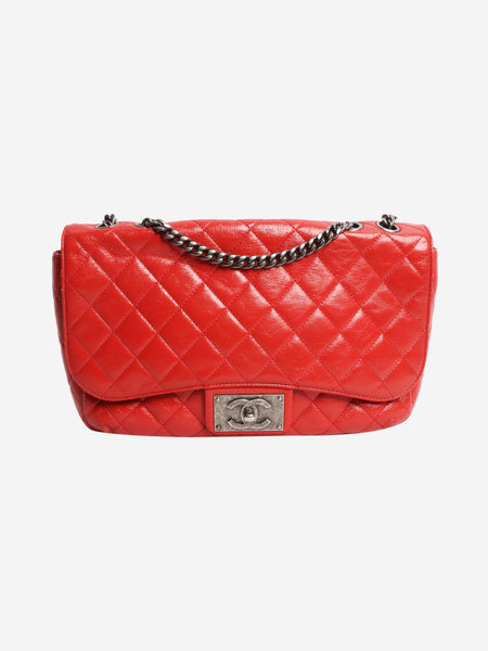 Red 2015 lambskin-quilted shoulder bag product image