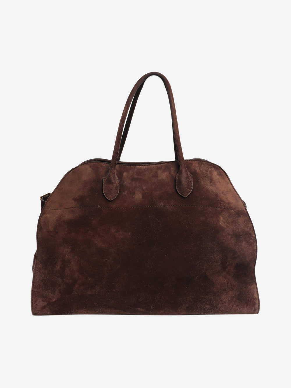Brown Soft Margaux 17 tote Top Handle Bags The Row 