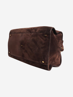 Brown Soft Margaux 17 tote Top Handle Bags The Row 