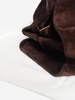 Brown Soft Margaux 17 tote Top Handle Bags The Row 