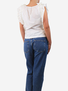 Bellerose White Agathe top - size