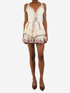 White Jocadia cotton-voile shorts - size UK 10 Shorts Marant Etoile 