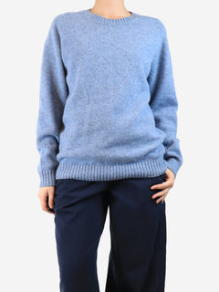 Blue wool jumper - size M Knitwear NN07 