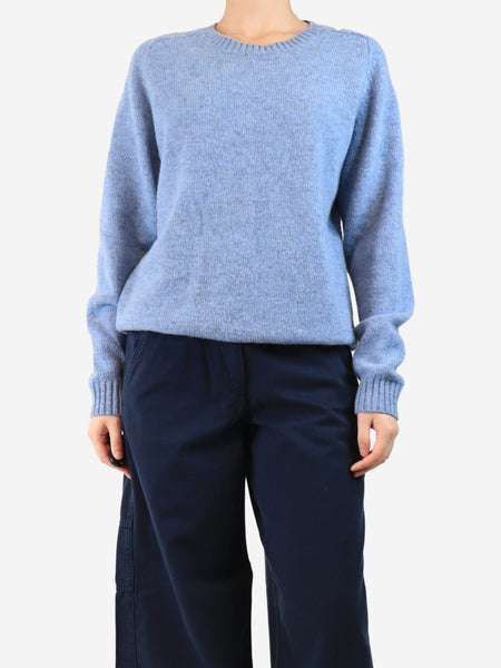 Blue wool jumper - size M product image