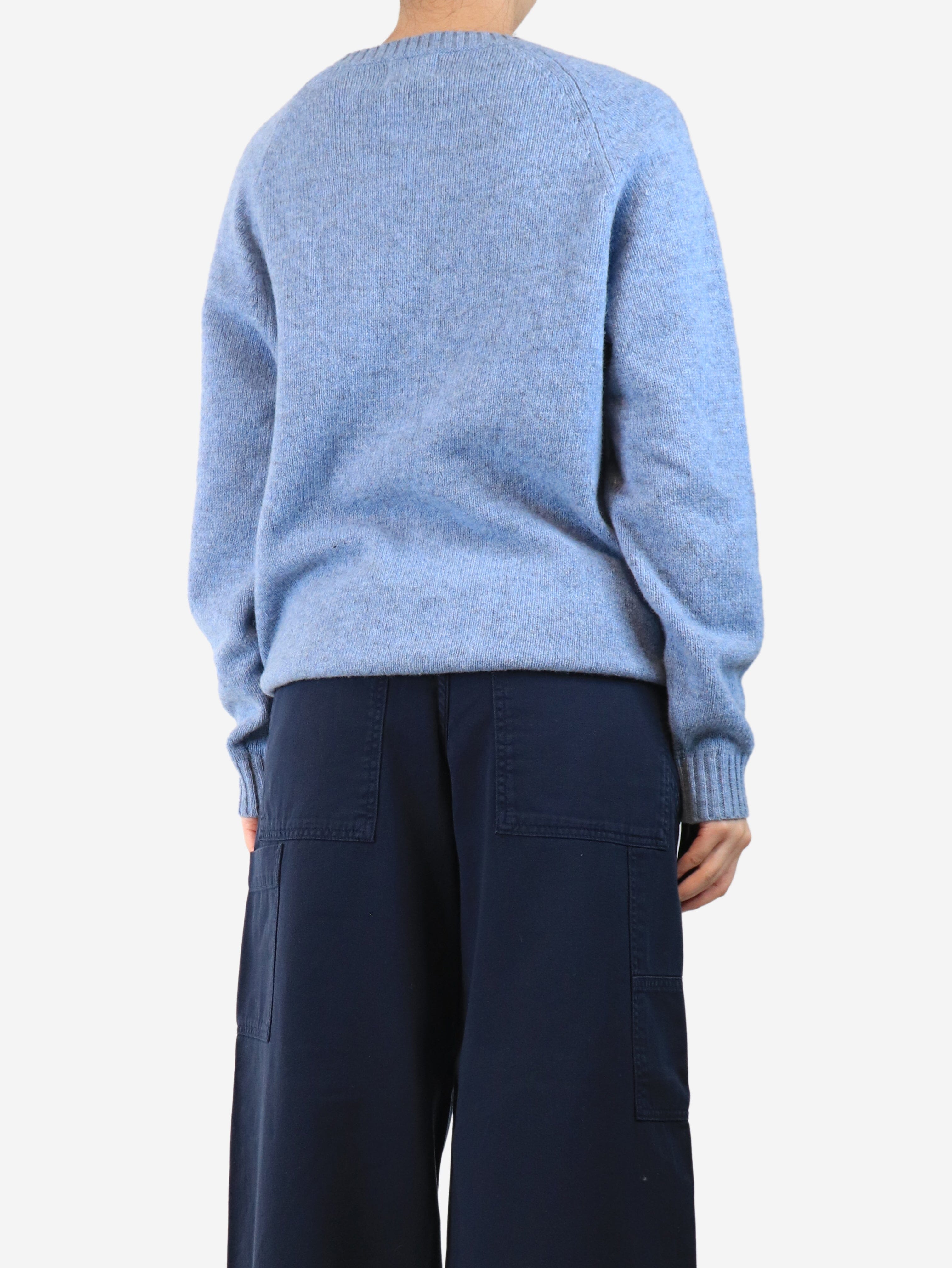 Blue wool jumper - size M Knitwear NN07 