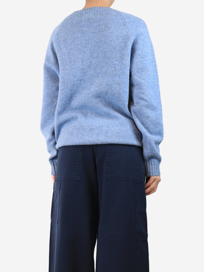 Blue wool jumper - size M Knitwear NN07 
