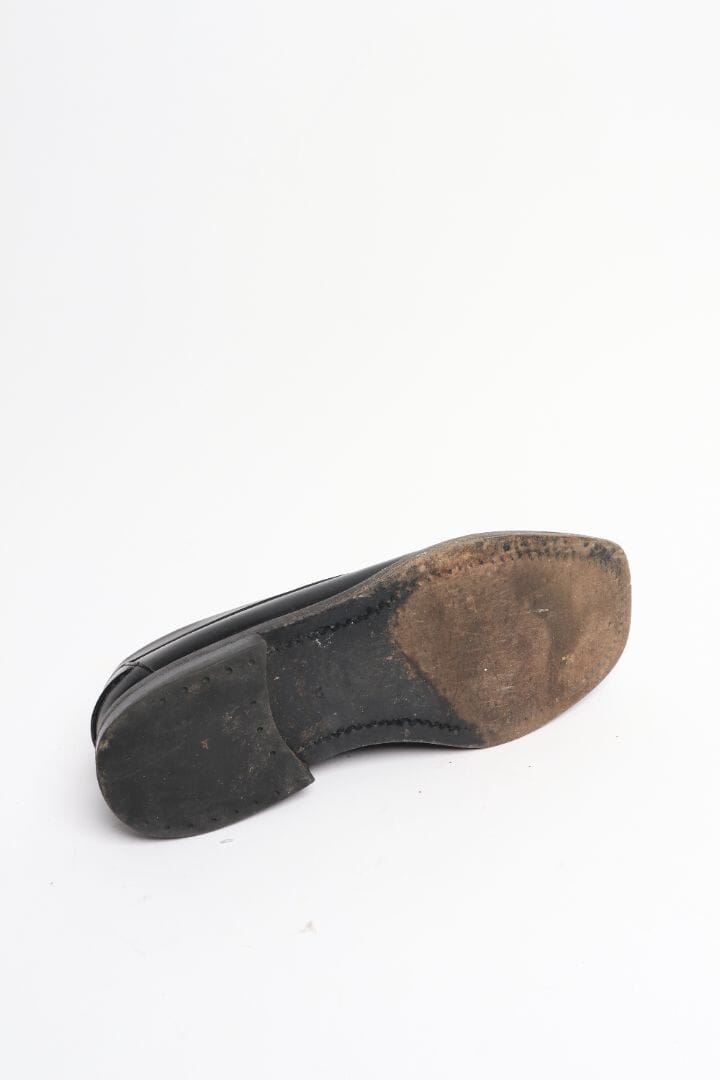 Black woven loafers - size EU 37 (UK 4) Flat Shoes Hereu 