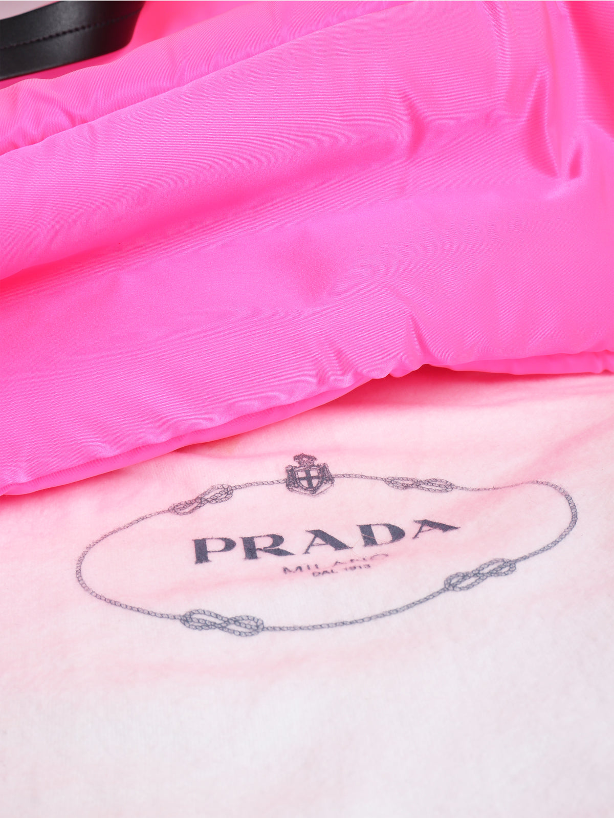 Prada pink nylon Tessuto padded shopping tote bag - view 7