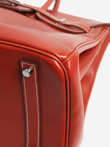 Hermes Brique 2011 Birkin 35 bag in Box Calf leather