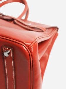 Hermes Brique 2011 Birkin 35 bag in Box Calf leather