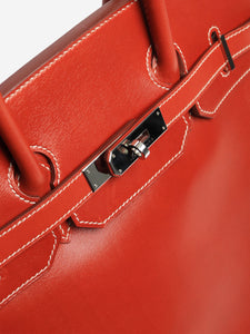 Hermes Brique 2011 Birkin 35 bag in Box Calf leather