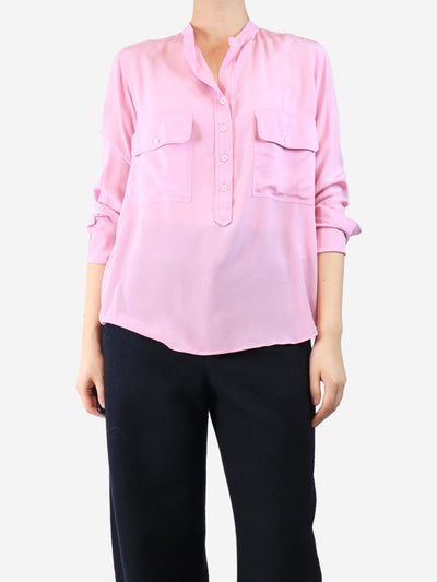 Pink silk blouse - size UK 8 Tops Stella McCartney 