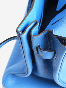 Hermes Baby blue 2014 Birkin 30 bag in Togo leather