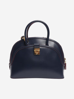 Dark blue Anna leather 2way bag Shoulder bags MCM 