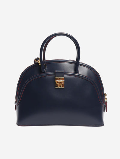 Dark blue Anna leather 2way bag Shoulder bags MCM 