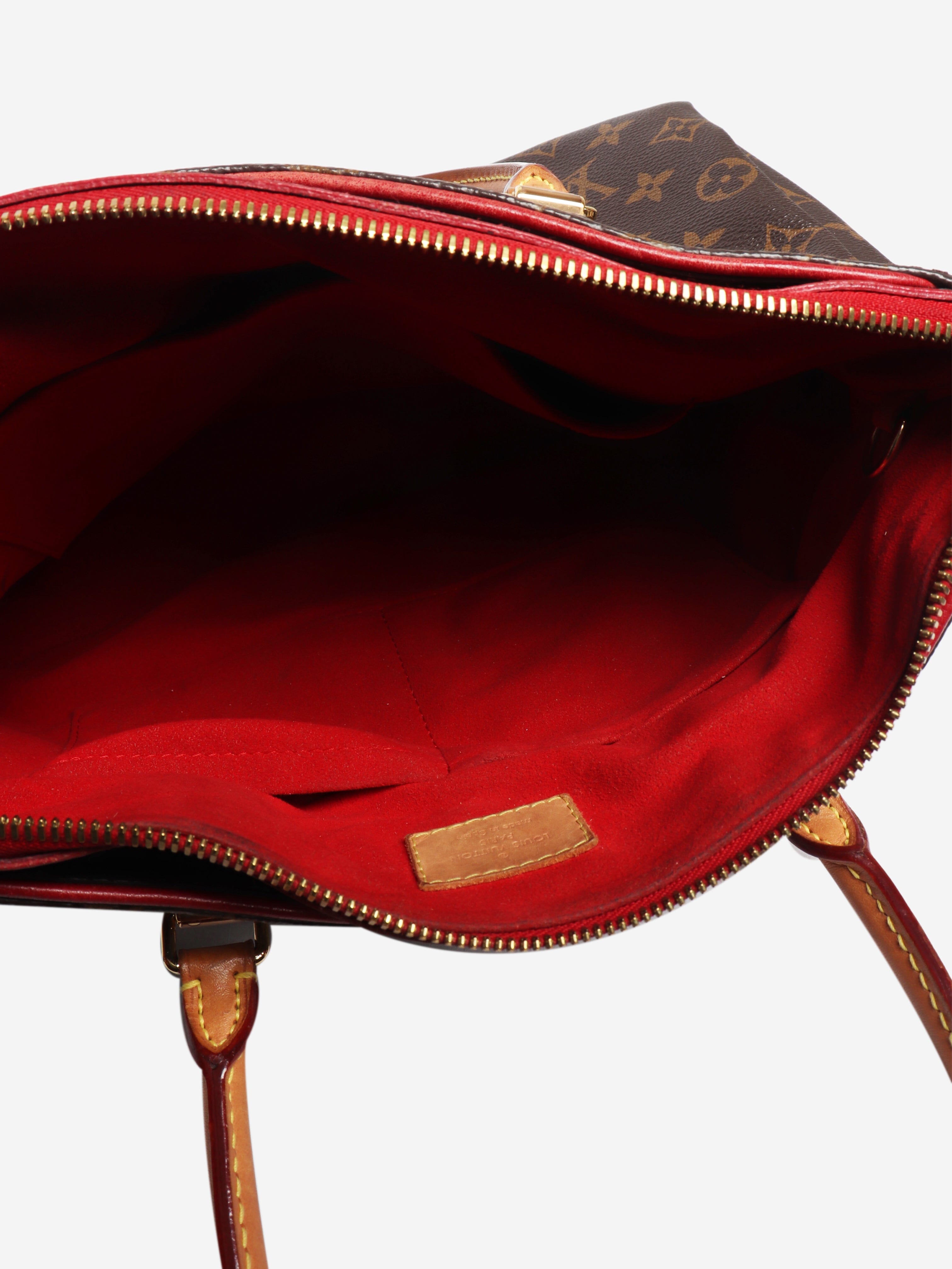 Brown 2019 Monogram Pallas MM shoulder bag