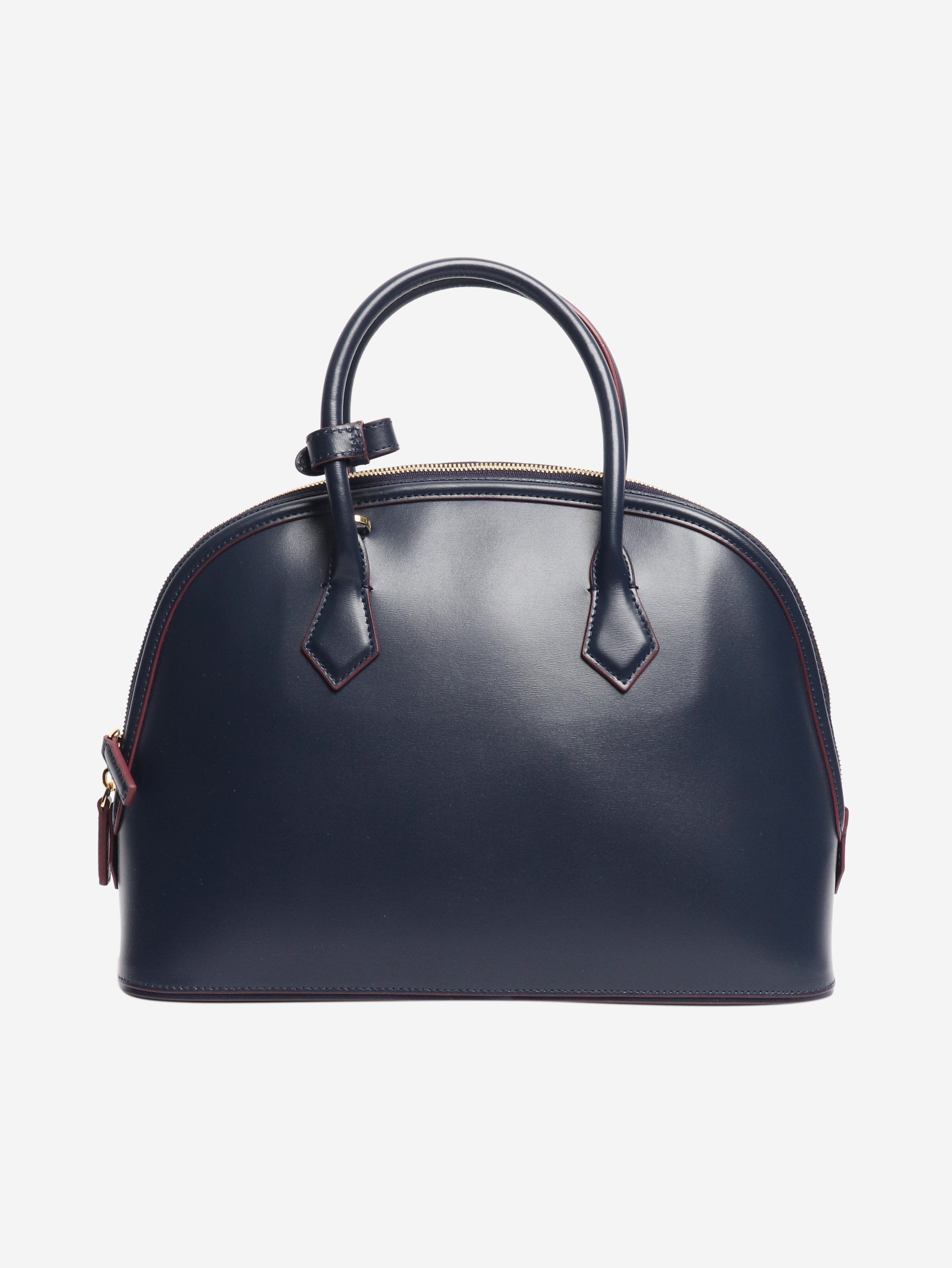 Dark blue Anna leather 2way bag Shoulder bags MCM 