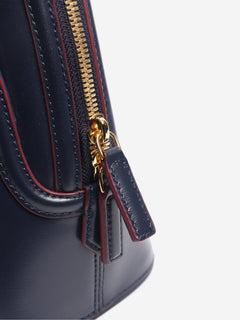 Dark blue Anna leather 2way bag Shoulder bags MCM 