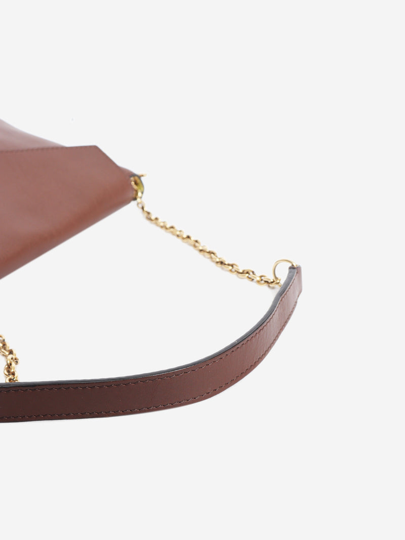 Brown leather Envelope shoulder bag Shoulder bags Celine 