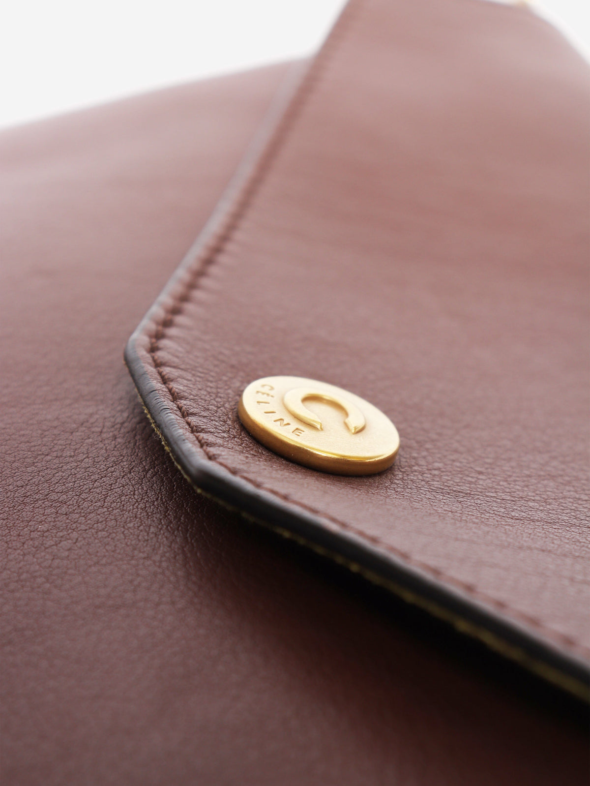 Brown leather Envelope shoulder bag Shoulder bags Celine 