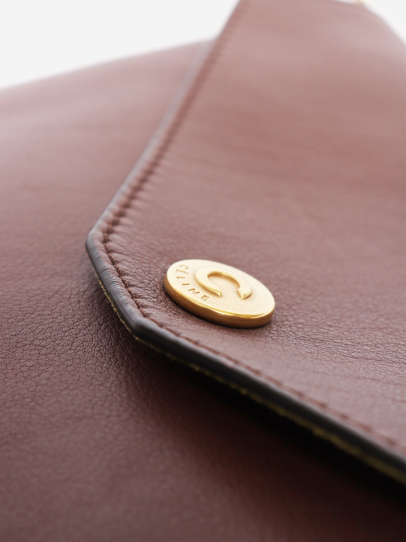Brown leather Envelope shoulder bag Shoulder bags Celine 