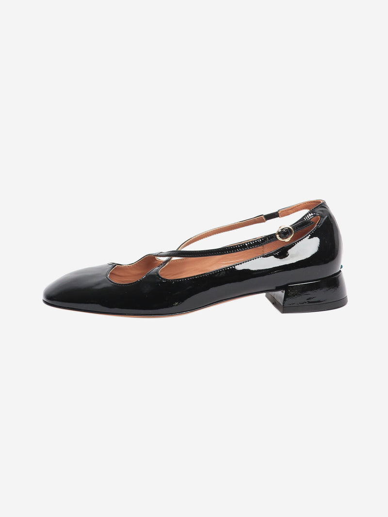 Black patent heeled shoes - size EU 40 Flat Shoes A.Bocca 