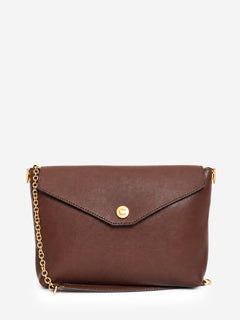 Brown leather Envelope shoulder bag Shoulder bags Celine 
