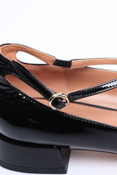 Black patent heeled shoes - size EU 40 Flat Shoes A.Bocca 