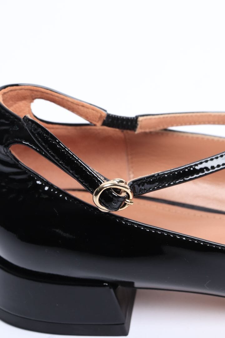 Black patent heeled shoes - size EU 40 Flat Shoes A.Bocca 