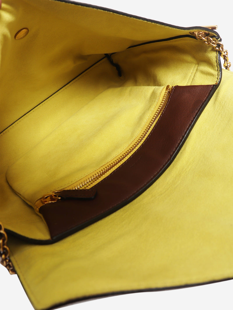 Brown leather Envelope shoulder bag Shoulder bags Celine 