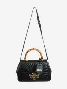 Gucci Black Queen Margaret quilted bag