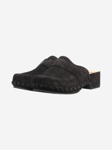 Chloe Black suede clogs - size EU 41