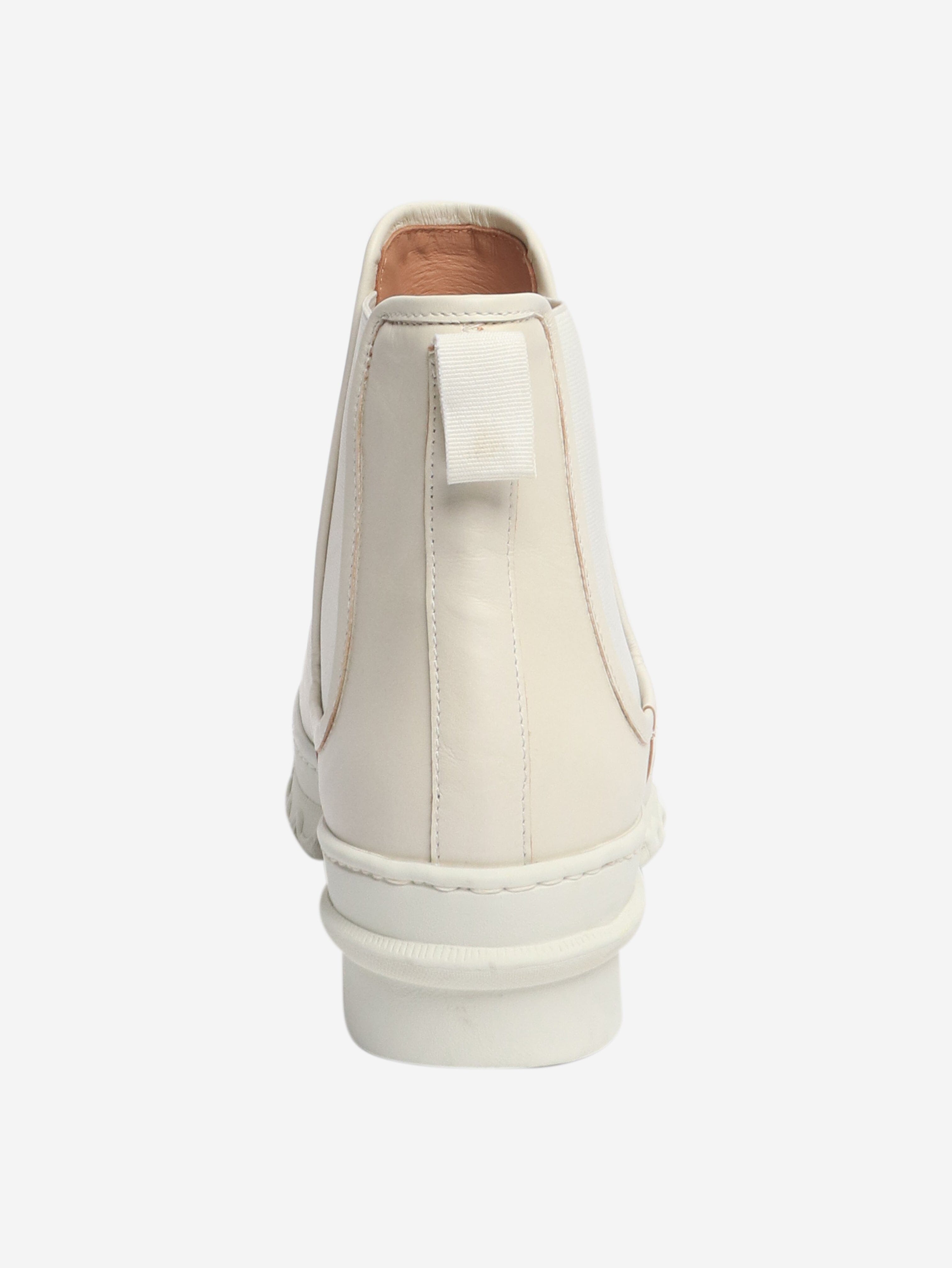 White Chelsea ankle boots - size EU 40 Boots Legres 