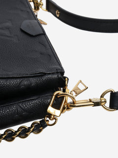 Louis Vuitton Black Multi Pochette Accessoires crossbody bag - size Cross-body bags Louis Vuitton 