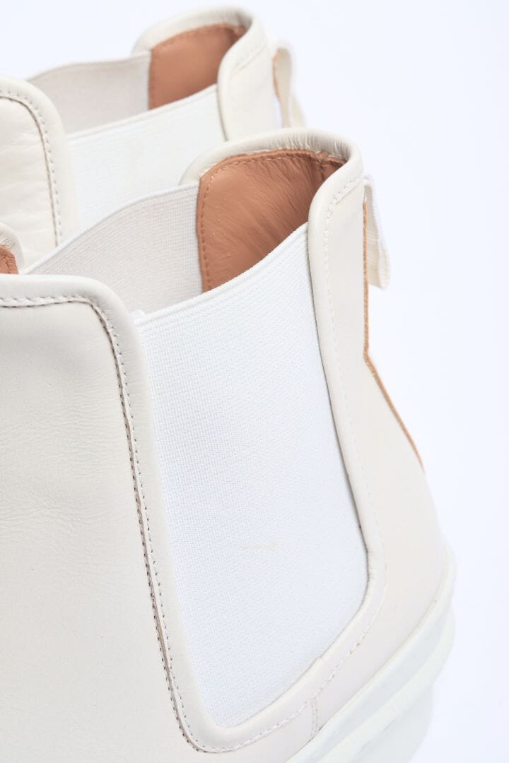 White Chelsea ankle boots - size EU 40 Boots Legres 