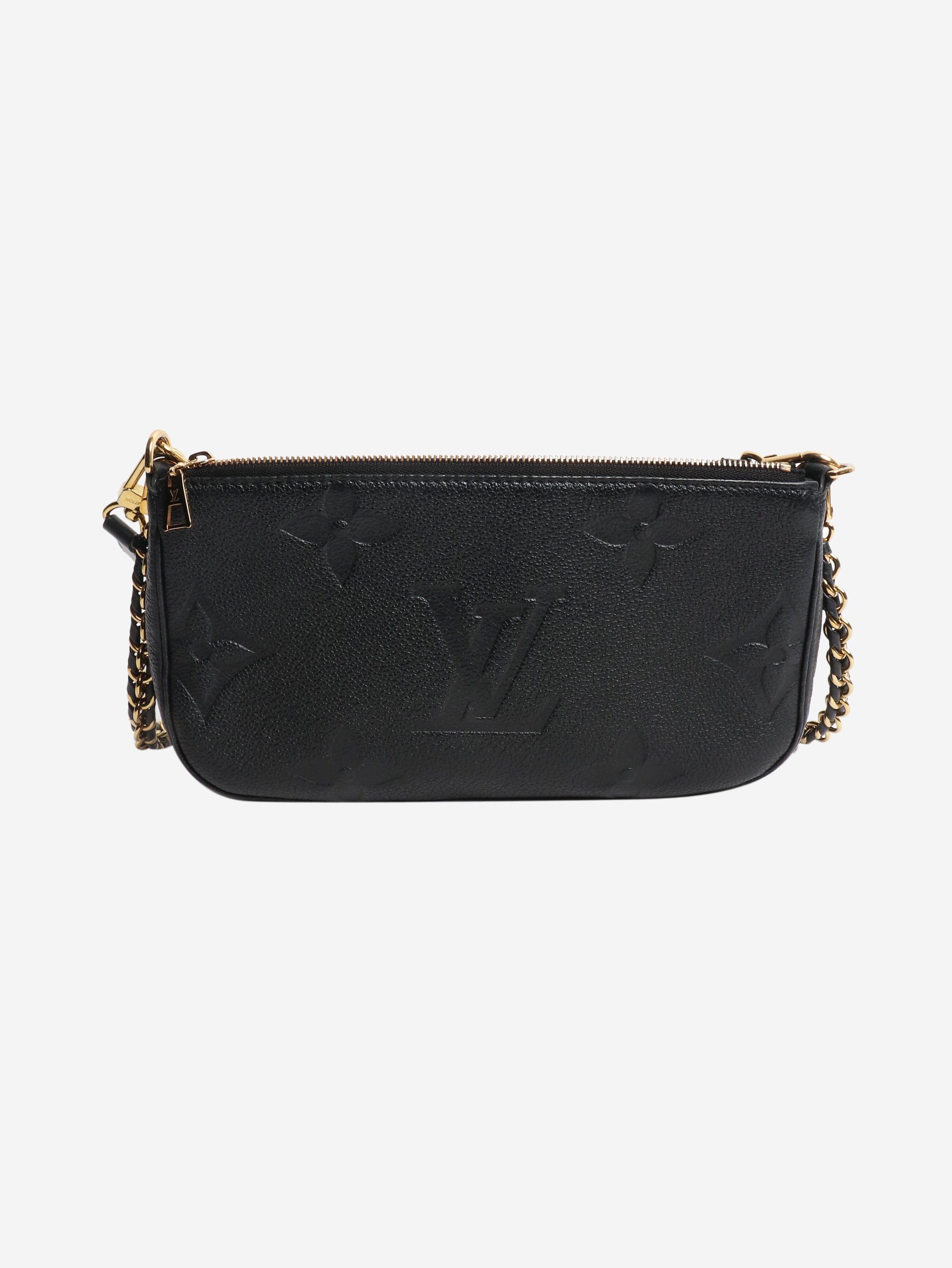 Louis Vuitton Black Multi Pochette Accessoires crossbody bag - size Cross-body bags Louis Vuitton 