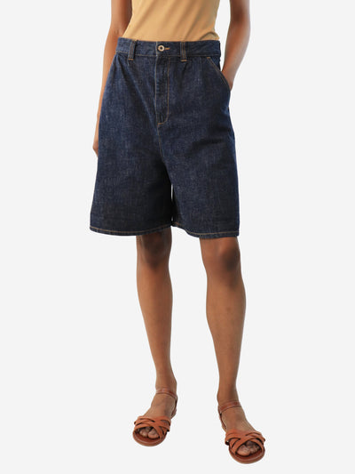 Blue denim shorts - size UK 4 Shorts Loewe 
