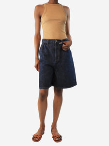 Loewe Blue denim shorts - size UK 4