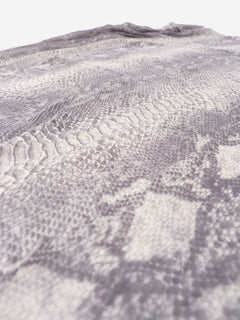 Grey large snake-print scarf Scarves Stella McCartney 