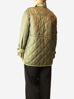 Kalamata oversized Ripstop quilted jacket - size UK 6