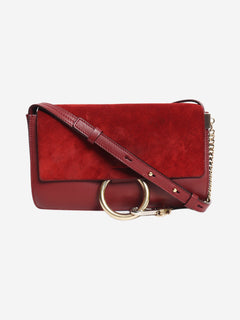 Burgundy Faye shoulder bag Cross-body Bags Chloe 