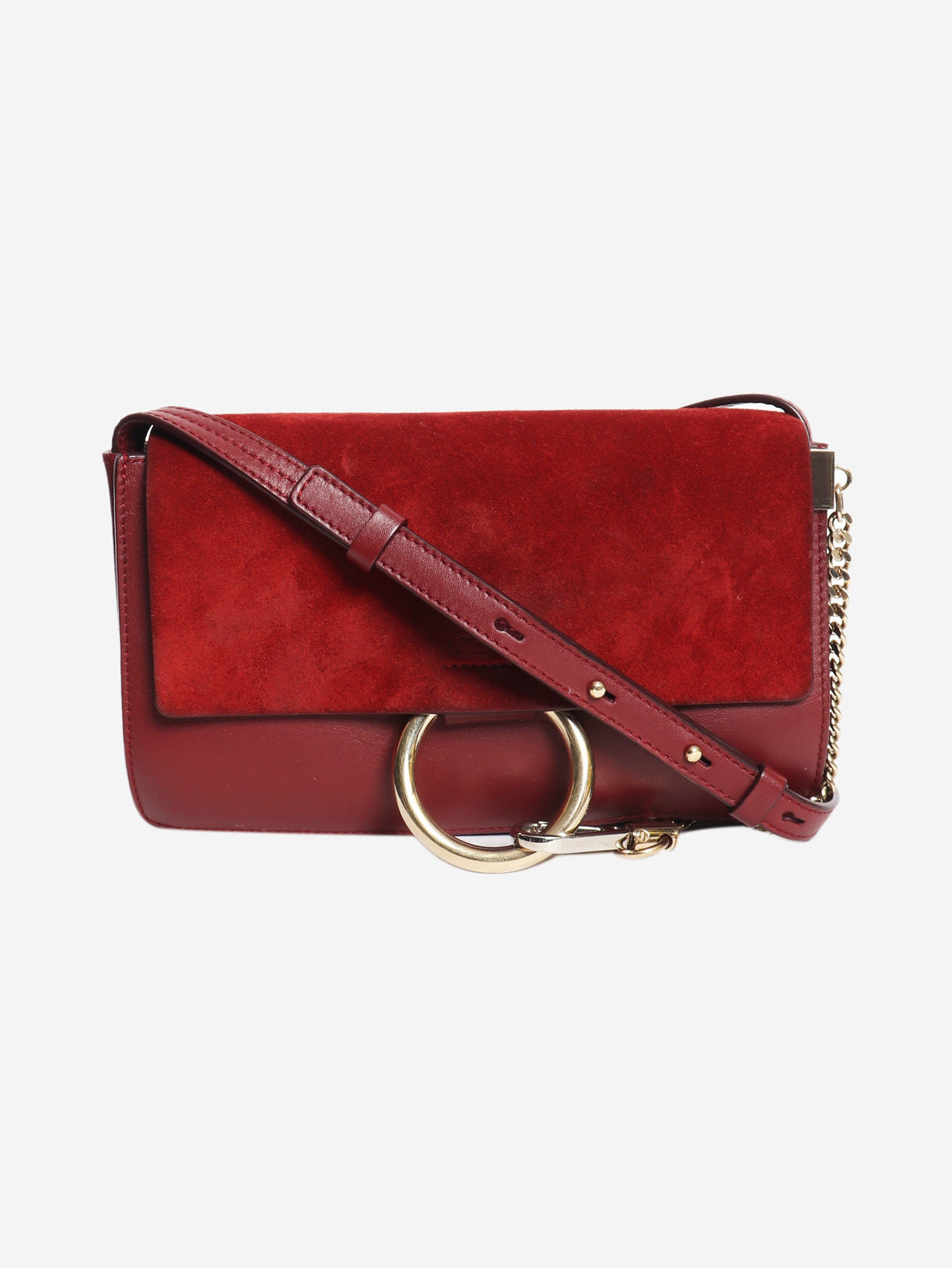 Burgundy Faye shoulder bag Cross-body Bags Chloe 