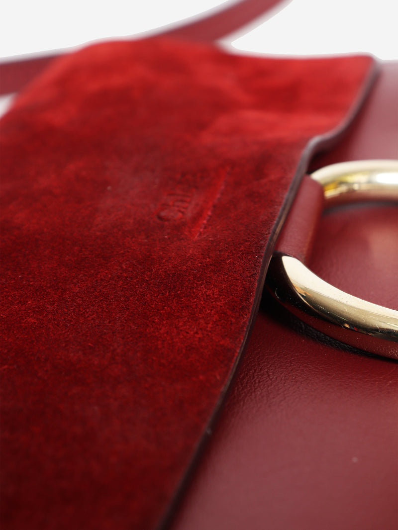 Burgundy Faye shoulder bag Cross-body Bags Chloe 