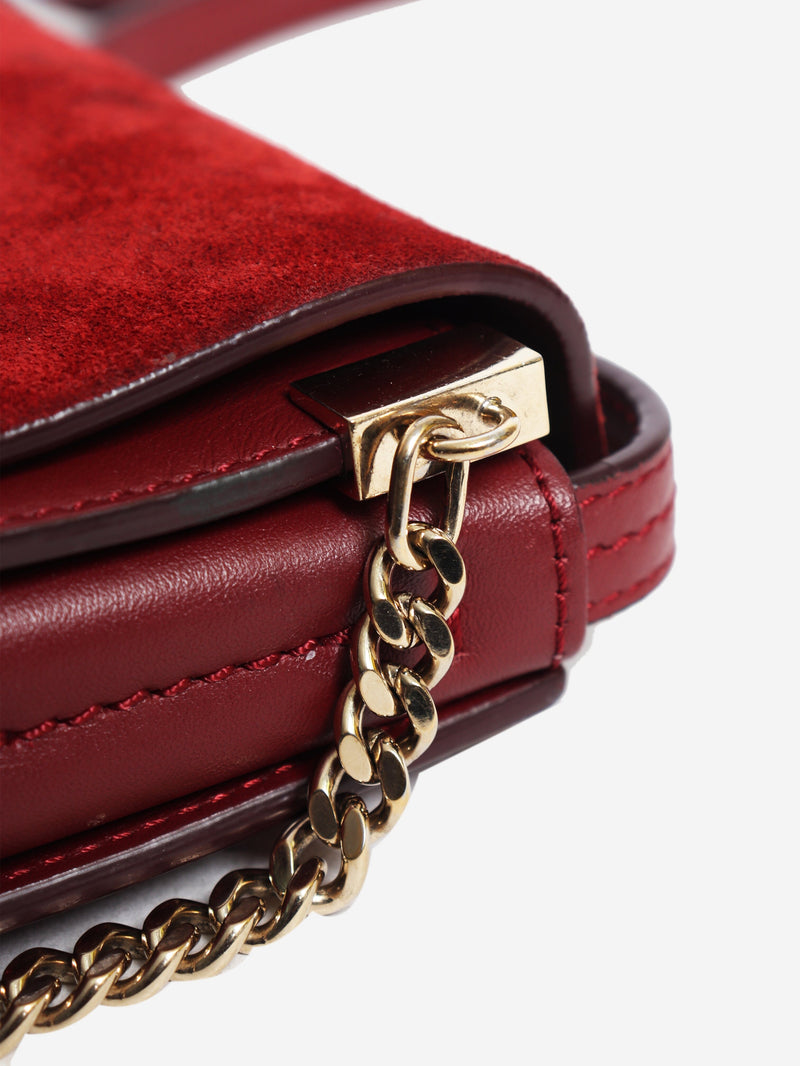 Burgundy Faye shoulder bag Cross-body Bags Chloe 