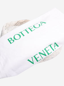 Bottega Veneta White large Intrecciato lambskin Jodie bag