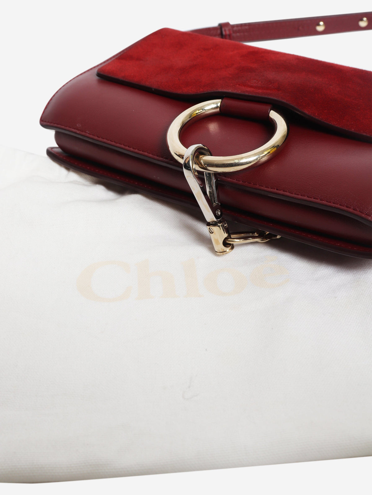 Burgundy Faye shoulder bag Cross-body Bags Chloe 